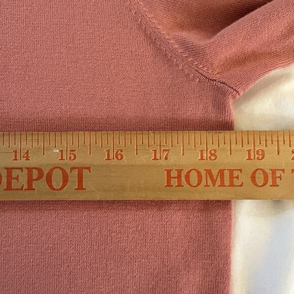 NWT Anne Klein Pink Short Sleeve Women’s Turtleneck Shirt Size Large MSRP $79 - Picture 10 of 11